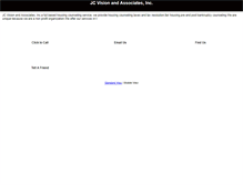 Tablet Screenshot of jcvision.com